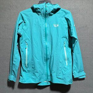 Mountain Hardwear Stretch Ozonic Jacket Turquoise Womens Size Large